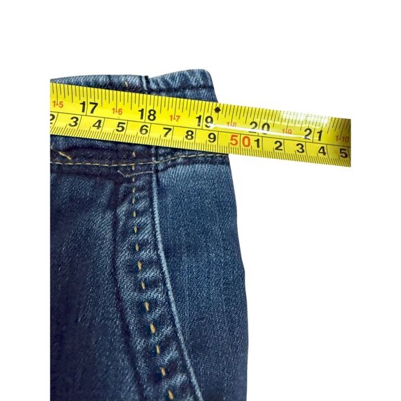 Vtg Levis Mens Carpenter Shorts Blue Denim Skater Grunge Size 40 Y2K Workwear - Picture 10 of 12